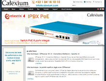 Tablet Screenshot of calexium.com